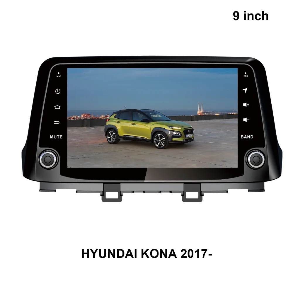 Cheap Android 8.0 Octa Core PX5/PX3 Fit Hyundai KONA 2017 2018 2019 - Car DVD Player Navigation GPS Radio 3G WIFI OBD DVR DAB+ MAPS 1