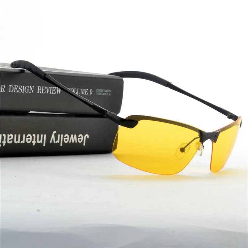 Бренд горячая распродажа очки для ночного вождения антибликовые очки для безопасности вождения солнцезащитные очки желтые линзы очки ночного видения NX