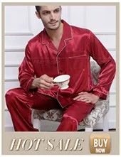 men's cotton lounge pants Mens  Silk Satin Pajamas Sleepwear  Robe  Robes Bathrobe Nightgown  S~3XL mens cotton pajama pants