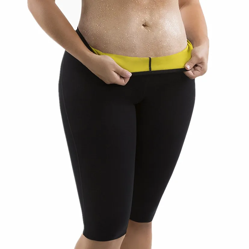 

Plus Size Womens Thermal Slimming Pants High-Waist Capris new Feminine Tights Neoprene Shirt Waist Trainer Body Shaper Underwear