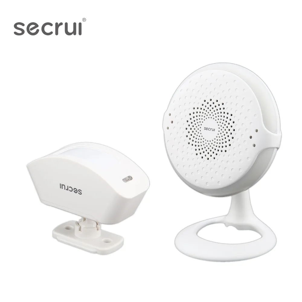 

SECRUI M8 Shop Store Home Entry Security Welcome Chime Doorbell Wireless Infrared IR Motion Sensor Welcome device 52 ringtones