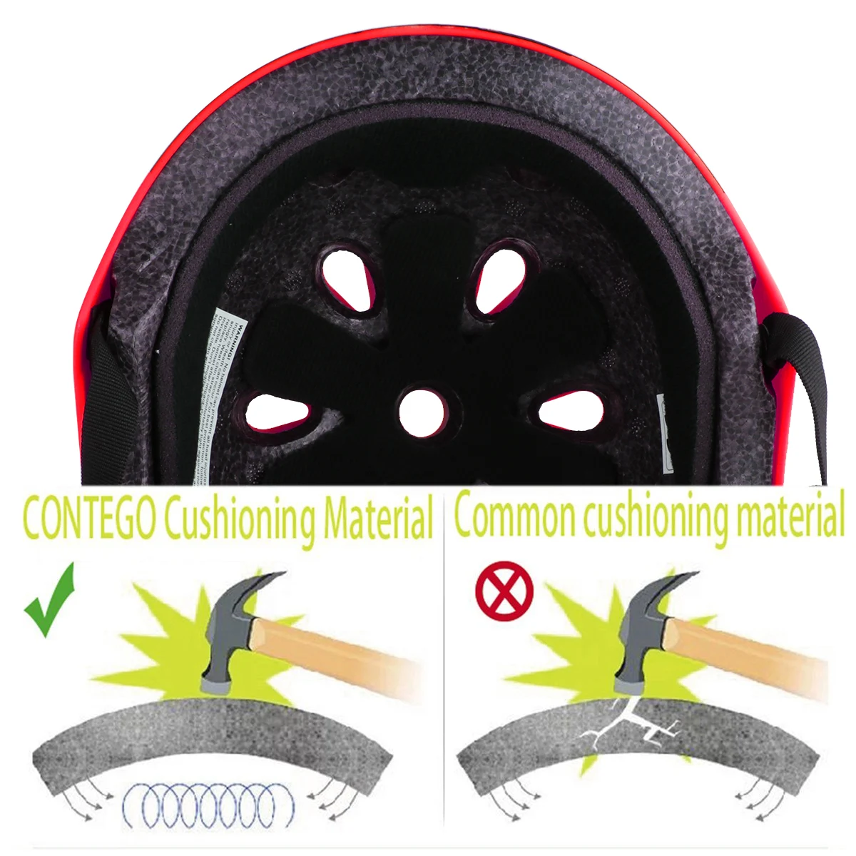 Children Riding Bicycle Helmet Cute Ladybug Child Multi-sport Skating Safety Helmet Kids Balance Bike Cycling Protective Helmet