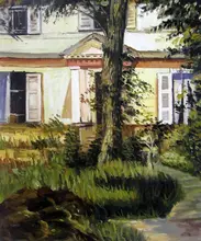 High Quality House Painting The House at Rueil by Edouard Manet Wall Art Painting Canvas Oil Reproductions