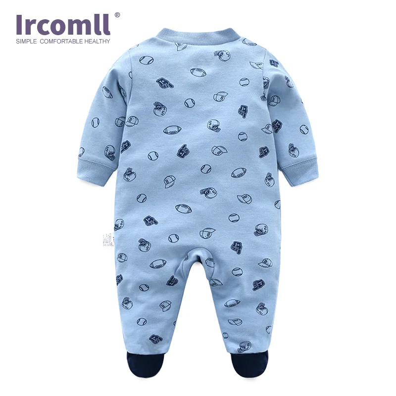 Ircomll детская одежда для новорожденных мальчиков и девочек 100% хлопок комбинезон с