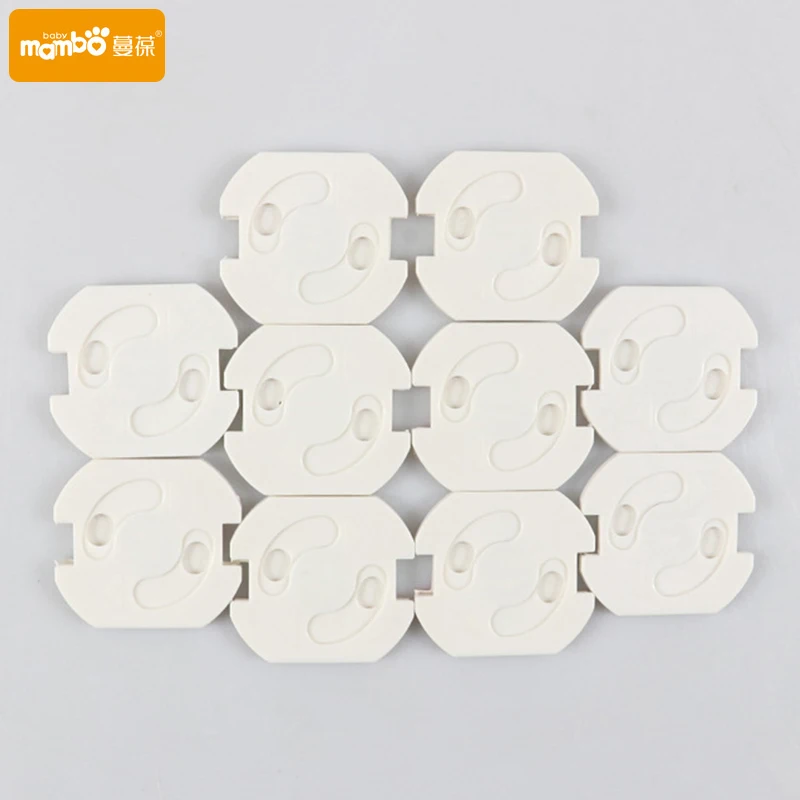 10pcs Baby Safety Rotate Cover 2 Hole Round European Standard Electric Protection Children Socket Plastic Security Locks 10pcs Baby Safety Rotate Cover 2 Hole Round European Standard Electric Protection Children Socket Plastic Security Locks