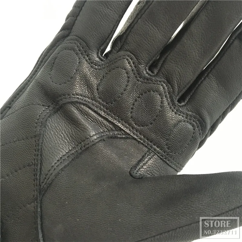 Кожаные Перчатки для мотоциклистов Luva moto queiro Guantes moto cicleta Luvas de moto Ретро перчатки для мотокросса защитное снаряжение