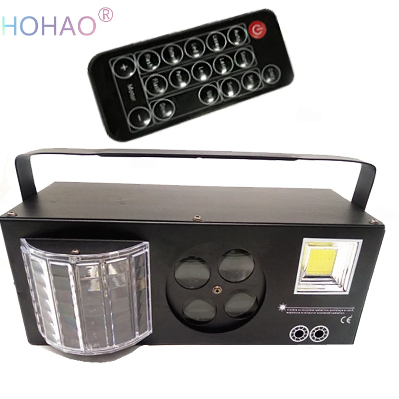 LED 4in1 Embedded Effect Lamp laser butterfly strobe ktv flash private room voice bar stage lighting | Лампы и освещение