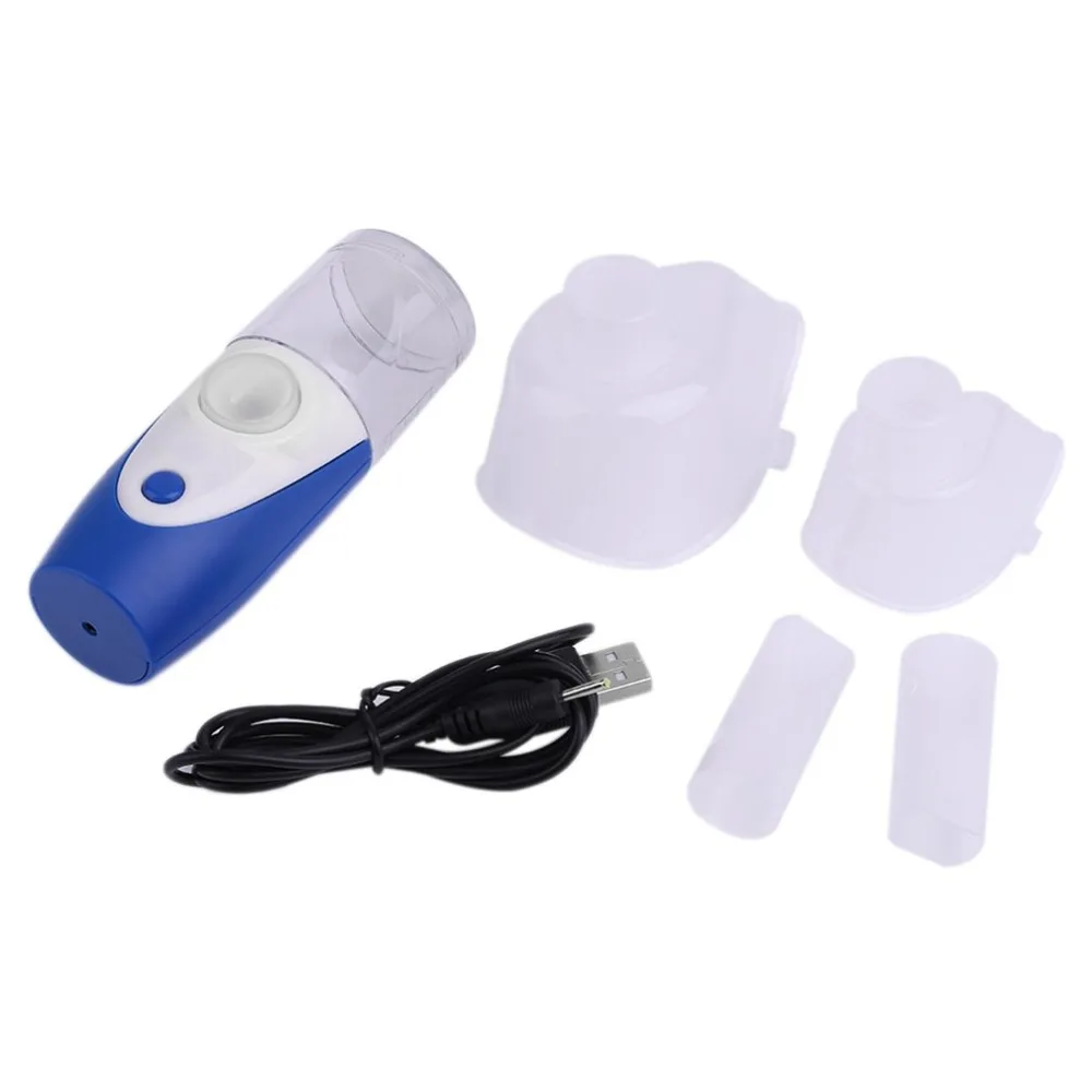 

Compact Size Handheld Ultrasonic Nebulizer Mesh Nebuliser Rechargeable Humidifier Atomizer for Children Adult