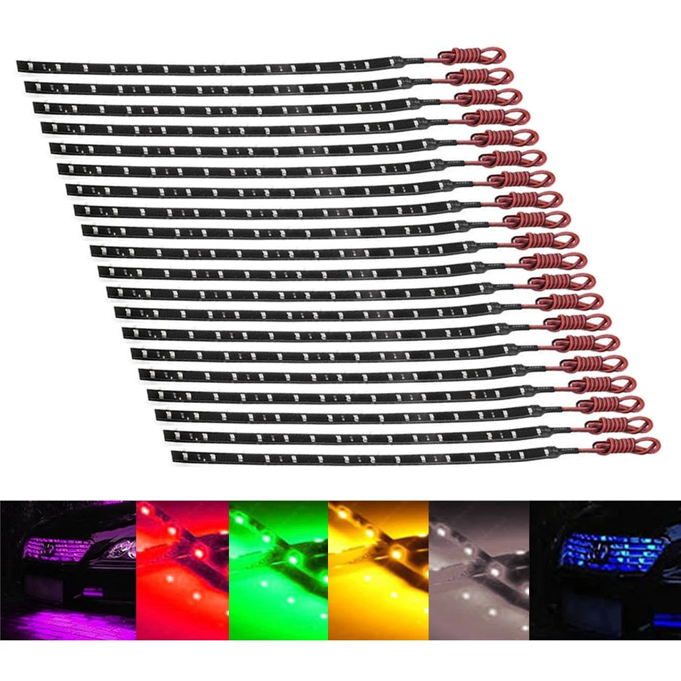 20 шт. 12 В 15 светодиодов 30 см|lamp lamp|lamp purplelampe led flexible |