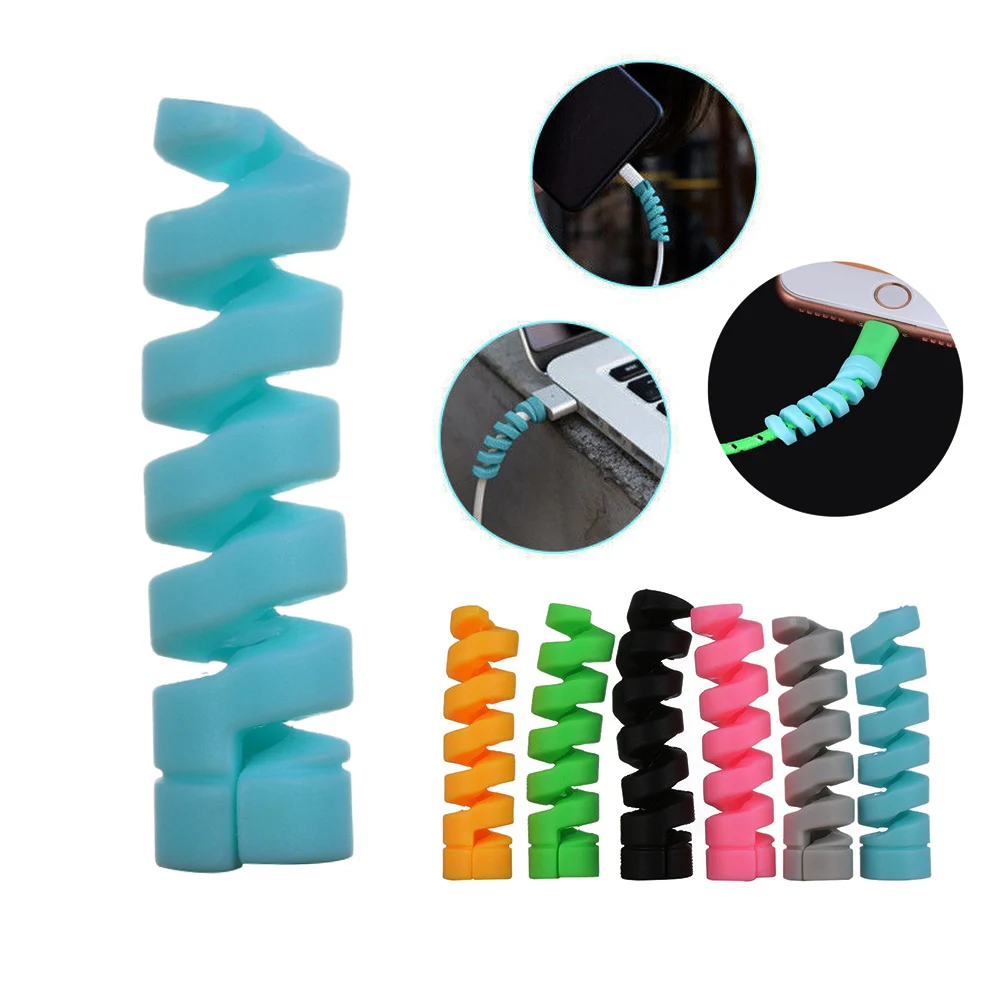 

For Apple iPhone Samsung USB Charger Cable Cord Charging Cable Protector Saver Cover Protective i7 i8 Note 9 S8 S 9 Protection