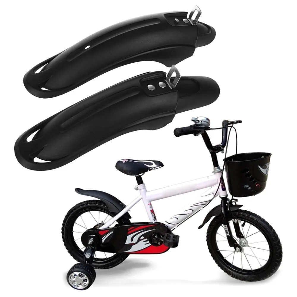 1 пара велосипедный щиток брызговик передний задний Пылезащитный для 12/14 дюймовый детский велосипед