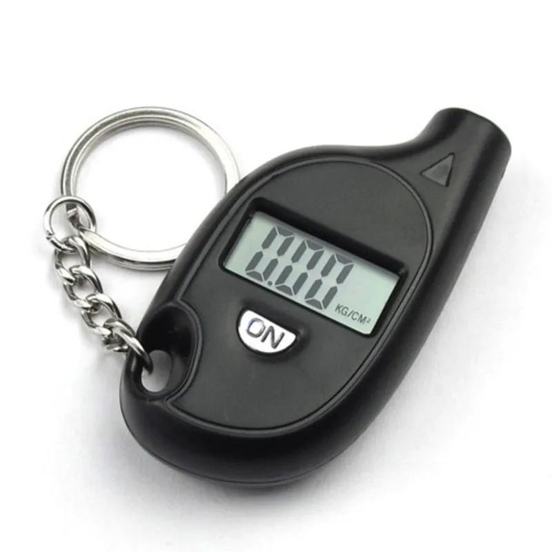 

New Mini Keychain Portable Digital LCD 2-150 PSI Tire Tyre Wheel Air Pressure Gauge Tester Procession Tool Tire pressure monitor