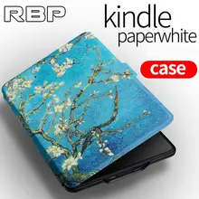 RBP para Amazon kindle caso cubierta protectora de Van Gogh retrato 6 pulgadas para paperwhite 1/2/3 caso para kindie paperwhite e-book caso
