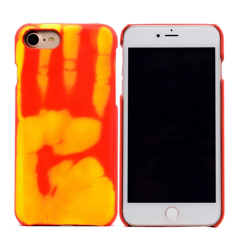 Термочехол для телефона iPhone 11 Pro XS Max X XR 8 7 6 6s Plus чехол с изменением цвета и