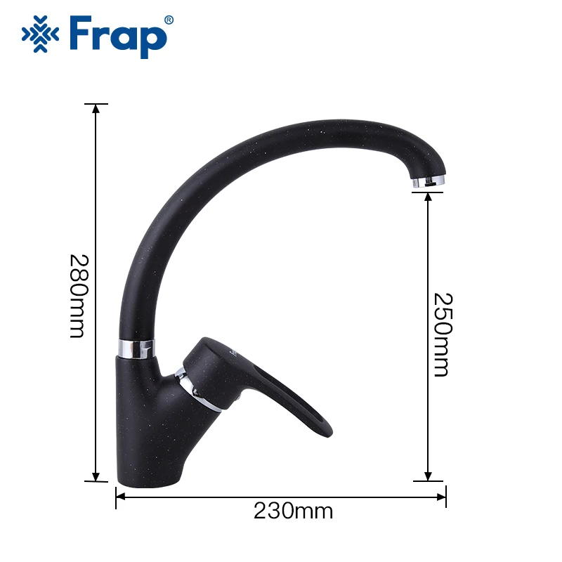  Frap Modern Multicolor Spray painting Kitchen Faucet Cold and Hot Water Mixer Tap Single Handle 360 - 32753768584