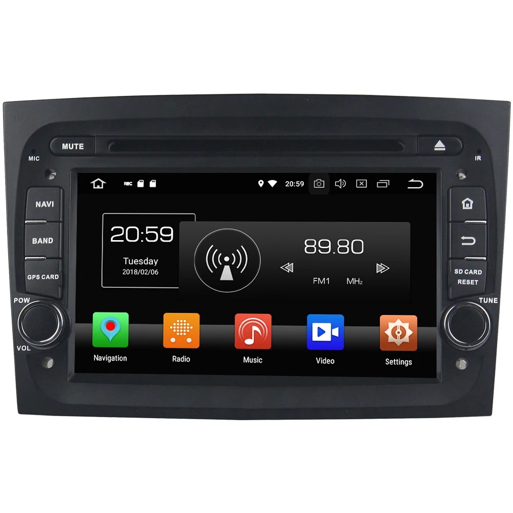 Android 8 0 Octa Core 4GB RAM 32GB ROM 7 touch screen Car font b Multimedia