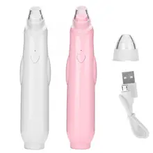 Ручной Электрический угрей всасывание удаление очищает поры лица кожи очищающий массажный аппарат делает кожу твердой блестящей машиной