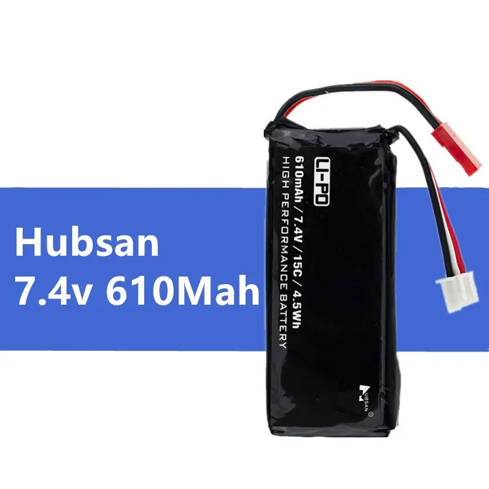 

Hubsan H502S H502E 7.4V 610mAh Li-po battery 15C 4.5Wh batteries Hubsan X4 RC Quadcopter Multicopter drone Parts 1pcs