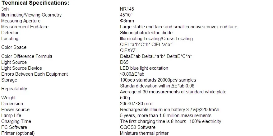 NR145-Portable-Colorimeter-Color-Tester-Tools-Plastic-Paint-Metal-Paint-Color-Analysis-Color-Differences (4)