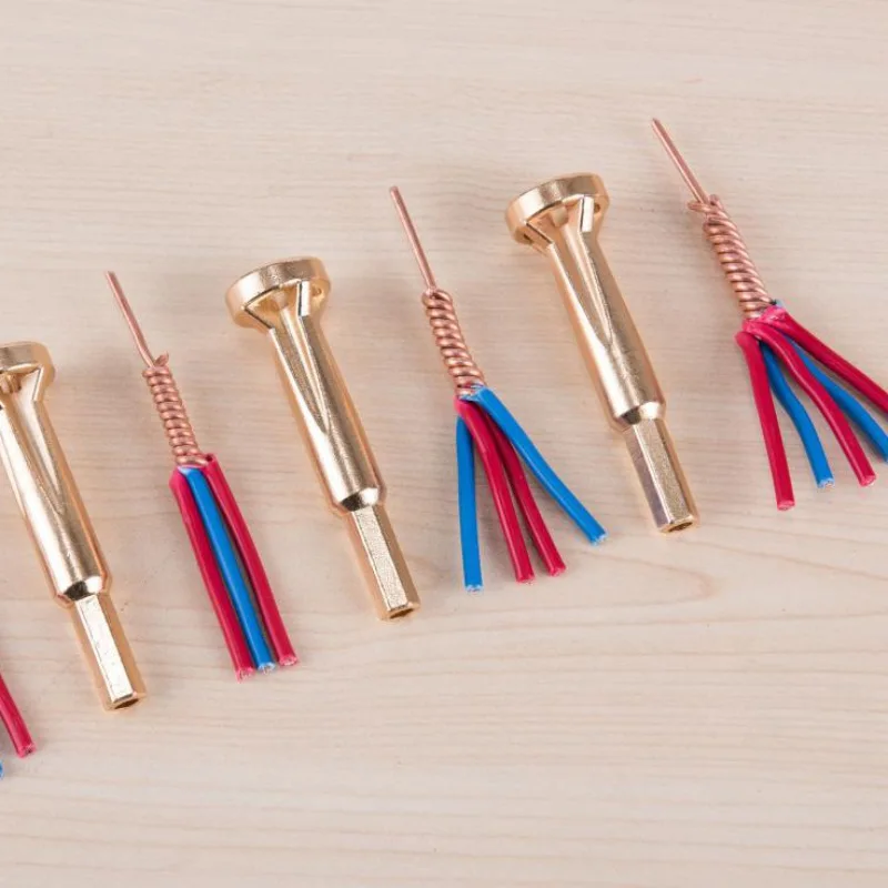 

Wire Twisting Tool Universal Wire Connector Stripper and Twister for Use with Power Drill Drivers Power Tool Accessories