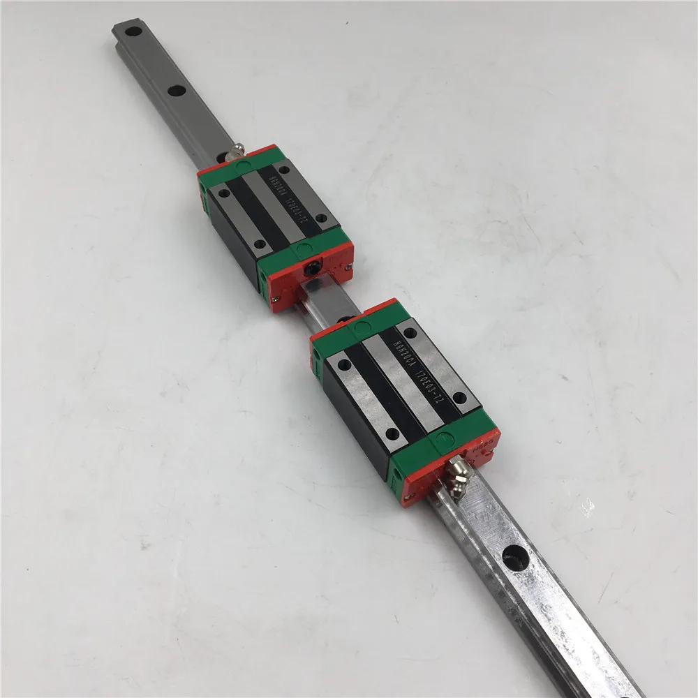 

HG Series 30mm Linear Guide Rail HGR30 L500mm with 2pcs HGH30CA Linear Block Bearing CNC Engraving Machine New