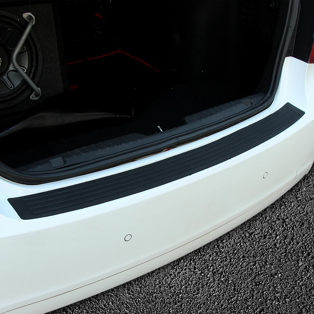 

New Rubber Rear Guard Bumper Protector Trim Cover for KIA RIO Ford Focus Hyundai IX35 Solaris Mitsubishi ASX Outlander Pajero