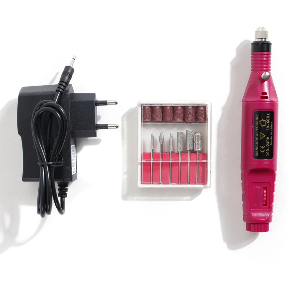 

High Quality Mini Grinder Electric Drill Machine Nail Polishing Machine Pen Shape Gel Polish Nail Art Tools