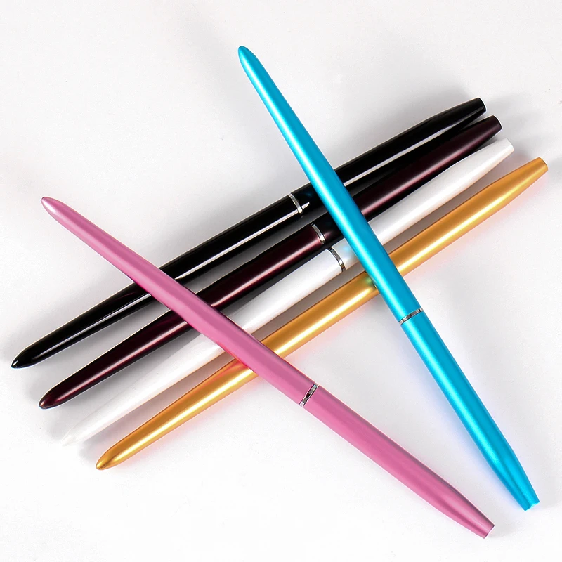 11 видов стилей кисть для нейл-арта, металлическая плоская ручка для рисования, УФ-гель, инструмент для маникюра