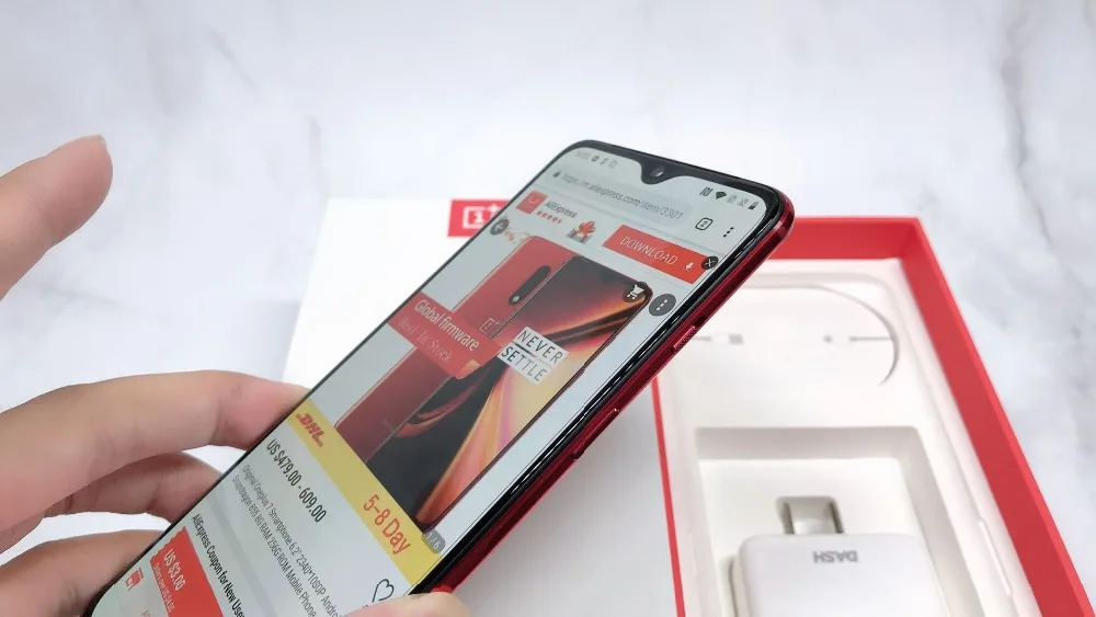 Смартфон Oneplus 7 6,2 ''2340*1080 P Android 9 Snapdragon 855 8G ram 256G rom мобильный телефон