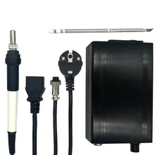 Паяльная станция T12-952 мини-адаптер 24V3A паяльная T12 железные наконечники Портативная паяльная станция готовая машина сварочный инструмент