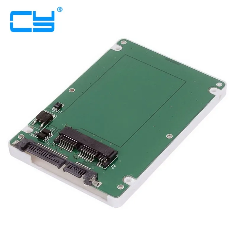 Корпус для жесткого диска 1 8 дюйма Micro SATA 16pin SSD на 2 5 22pin 7 + 15 белый высота мм |