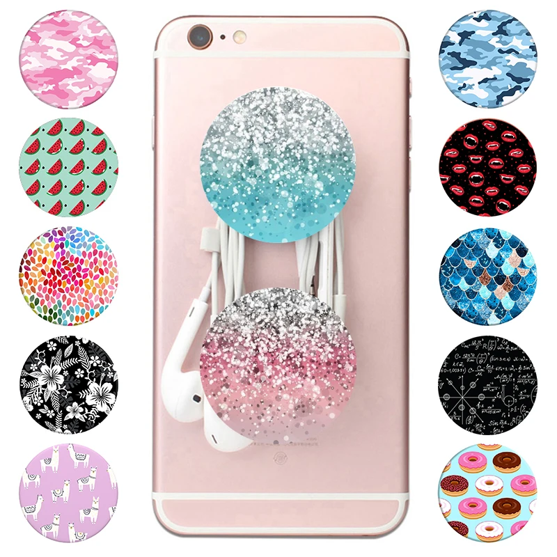 

Pop Socket Original Round Mobile Phone Gadgets Stand Stretch Air Bag Phone Expanding Stand Finger Grip Holder PopSocket