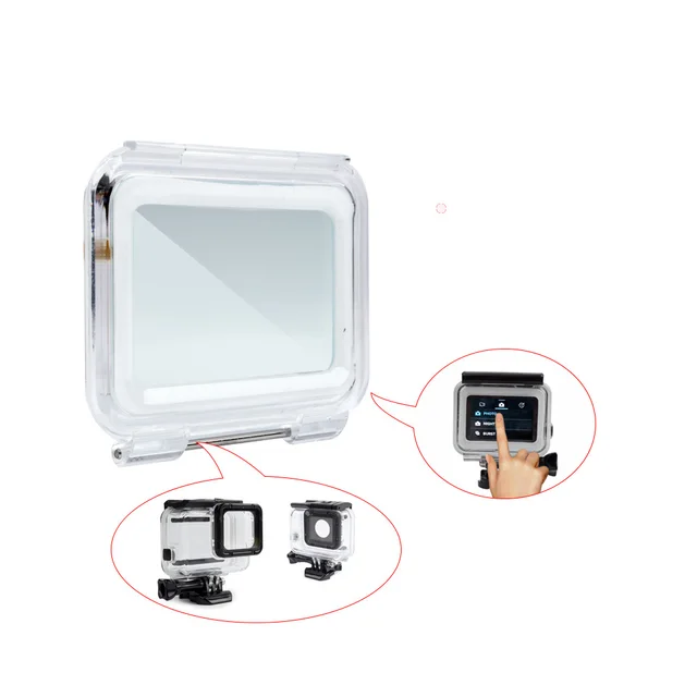 Cheap New Arrival Transparent Waterproof Back Door Backdoor Cover Mount Replacement For GoPro Hero 5 Housing Case Cheap New Arrival Transparent Waterproof Back Door Backdoor Cover Mount Replacement For GoPro Hero 5 Housing Case