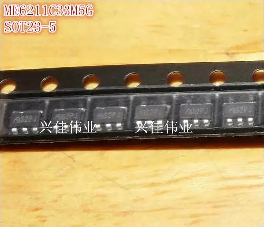 

100pcs/lot ME6211C33M5G ME6211-3.3V SOT23-5