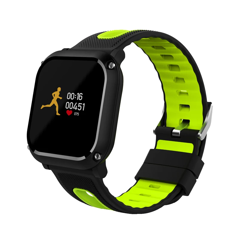 Smart Watch Sports Smart band Bracelet Color OLED Screen IP68 Swim