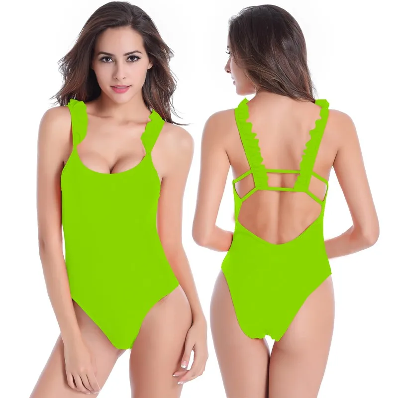 2017 Sexy One Piece Swim Suits for Women Hot Sale Swimwear for Girls Push Up Sets Bikinis Bathing Suit Cover Ups Thong Bikini