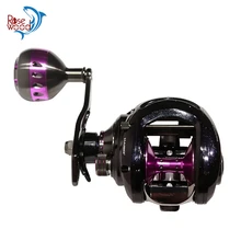 Высококлассная катушка для ловля рыбы на блесну катушки 10BB+ 1RB 7,1: 1 правая/левая Рыболовная катушка Макс тяга 8 кг медленная отжимная катушка
