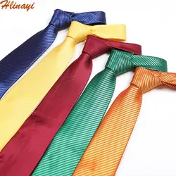 Hlinayi галстук монохромный саржевый галстук полиэстер Повседневная стрела жаккард простой галстук