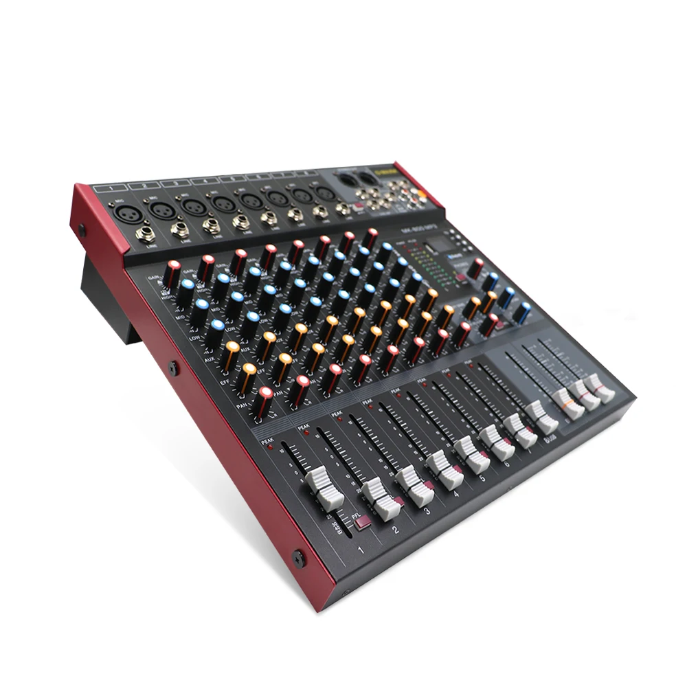Buy G MARK MK800MP3 Professional Audio mixer Console 8 channels with MP3 Player