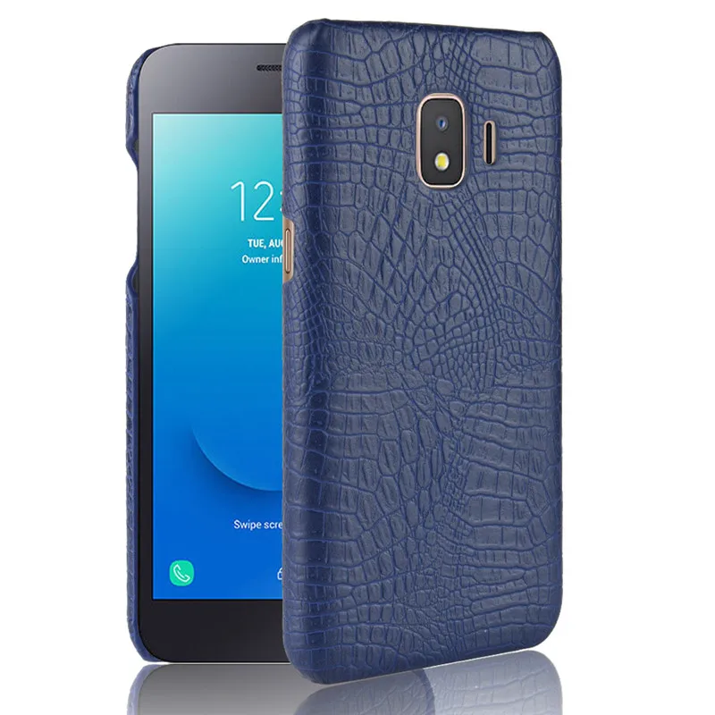 For Samsung Galaxy J2 Core phone bag case Luxury Crocodile Skin PU Protective Case Cover For