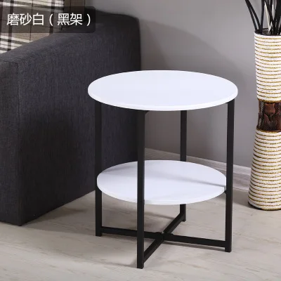 Louis Fashion Coffee Tables Simple Mini Sofa Circular Modern Simple Living Room Telephone Rack - Цвет: G5