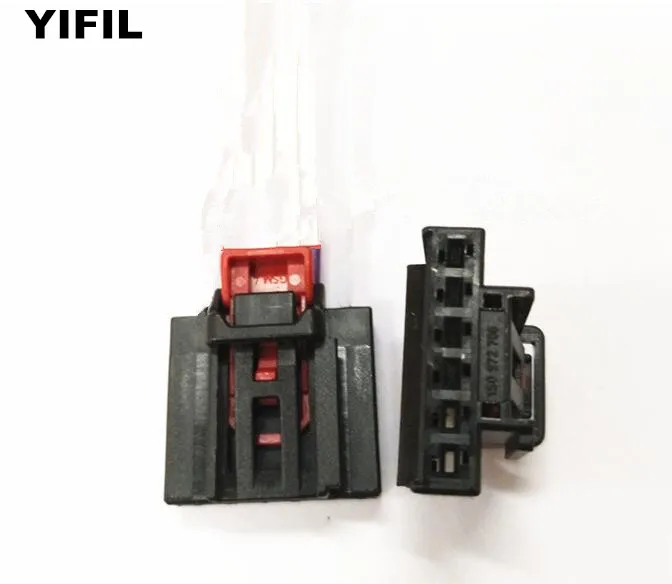 

2/4/10pcs/lot 6 Pin/Way Female Backrest Adjustment Switch Plug Connector For Volkswagen Passat Audi Q5 1S0 972 706 1S0972706
