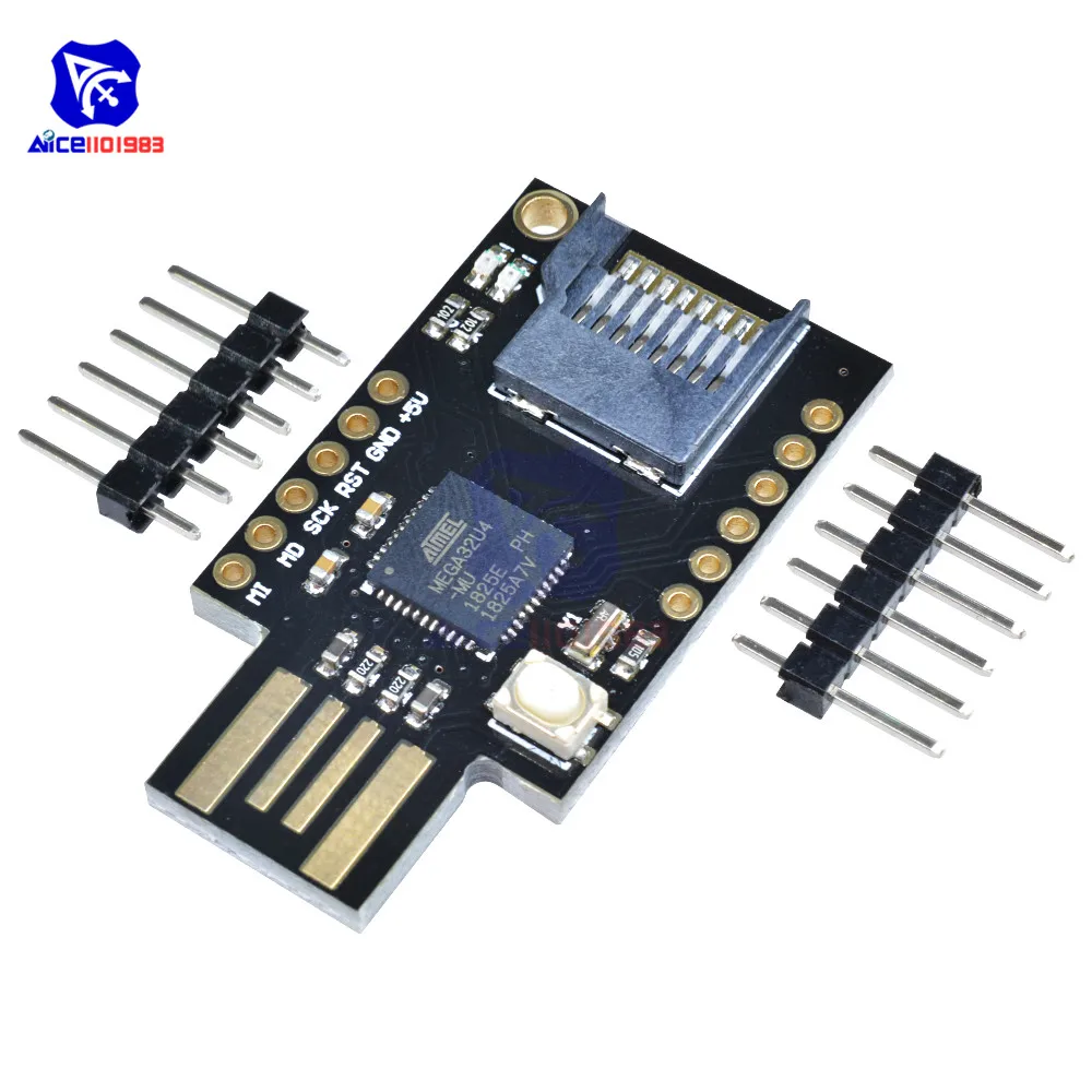 TF MicroSD слот карты Micro SD BadUSB USB виртуальная клавиатура ATMEGA32U4 модуль для Arduino Leonardo R3 Bad Usb CJMCU