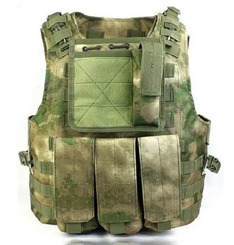 

Military Vest Molle Tactical Vest Army fans amphibious vests A-TACS FG Color PRO MOLLE VEST