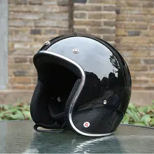 Casco Casque Old School Casco Scooter Helmets With Inner Sun Visor