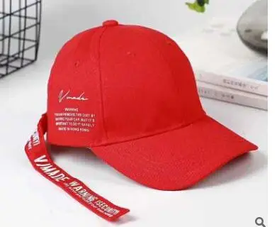 Side lette Red Хлопок малыш улыбка вышивка бейсболки для женщин весна мальчик ребенок повседневное регулируемая бейсболка шляпа Кепка кость Gorros - Цвет: Side lette Red