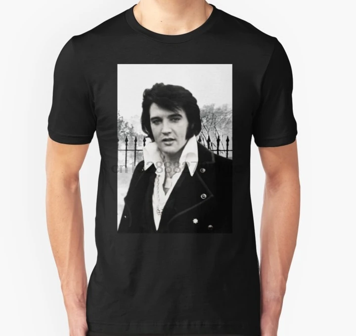 Мужская футболка с коротким рукавом Elvis at the gates. Футболка унисекс женская |