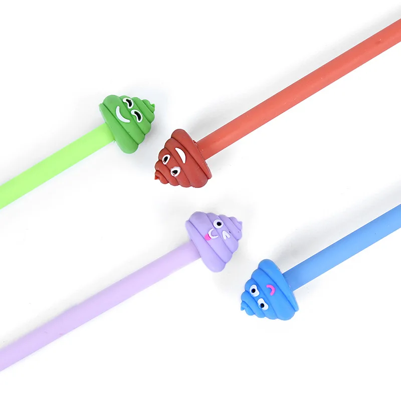 

(1pcs/sell) 0.5,mm Funny Shit Korean Ink Ballpint Gel Pens Refill for Writing Kawaii Stationery Escolar 2016 New School Supplies