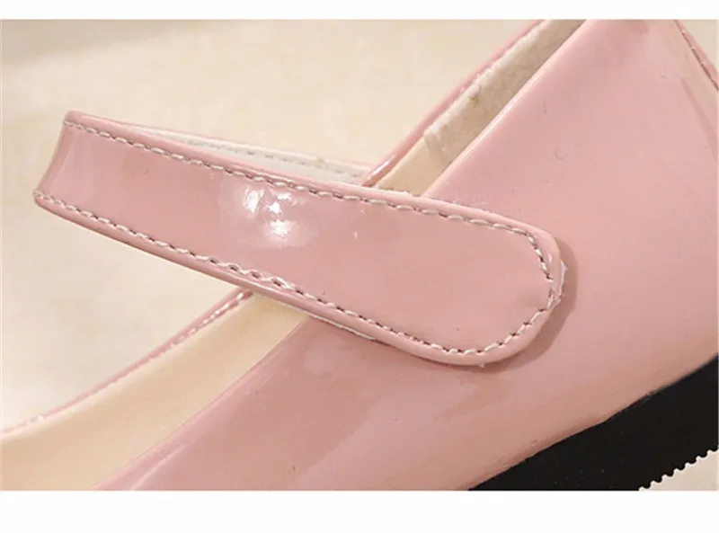 Xinfstreet/Обувь для девочек; 4 цвета; Высококачественная детская обувь из искусственной кожи для девочек; Размеры 26-36