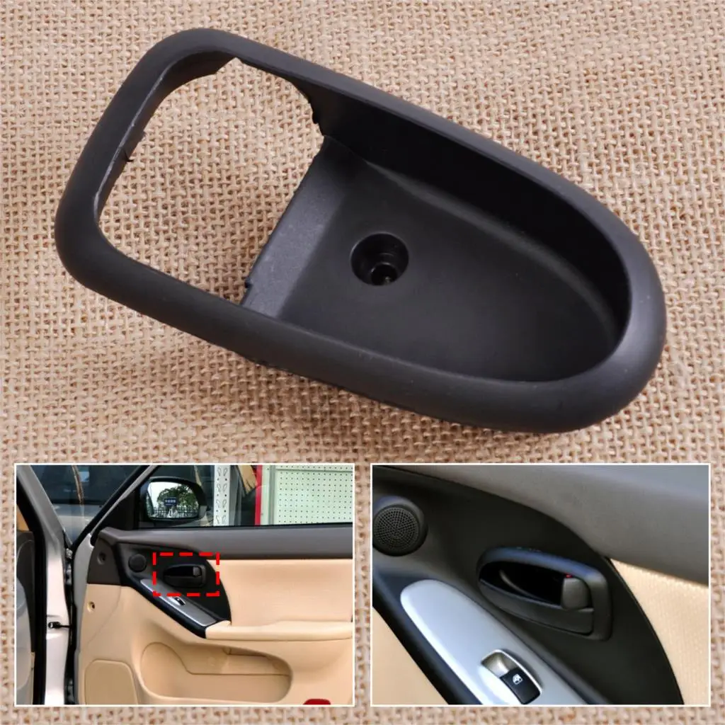 CITALL Right Door Handle Frame Buckle Cover Interior Inside Bezel Housing for Hyundai Elantra